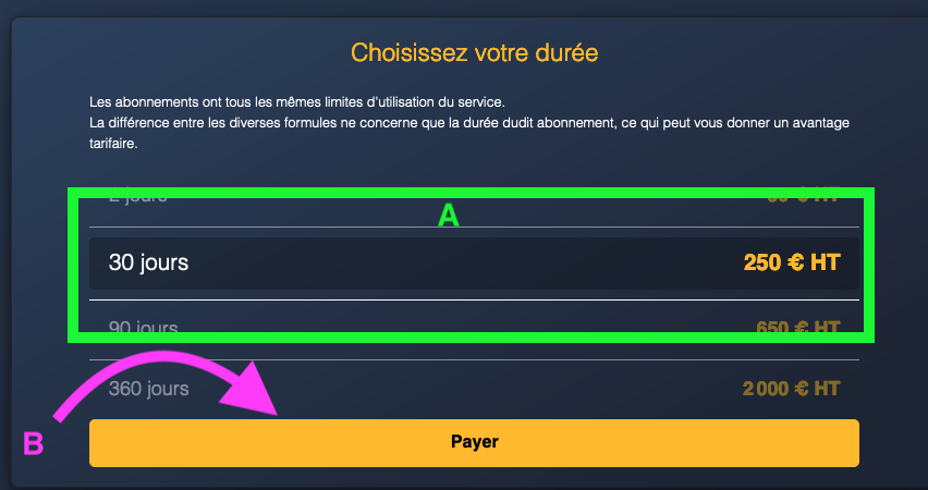 choisir un abonnement metamots