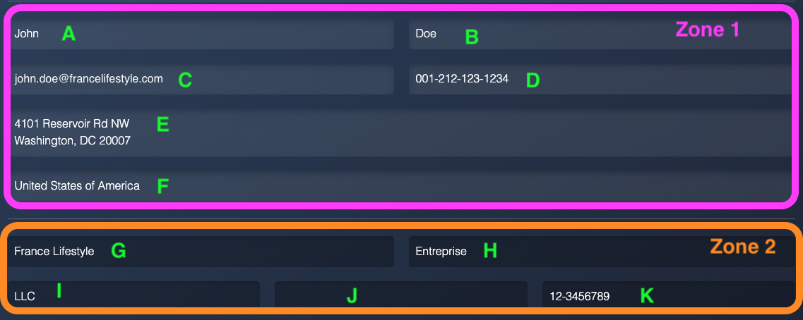 my account information