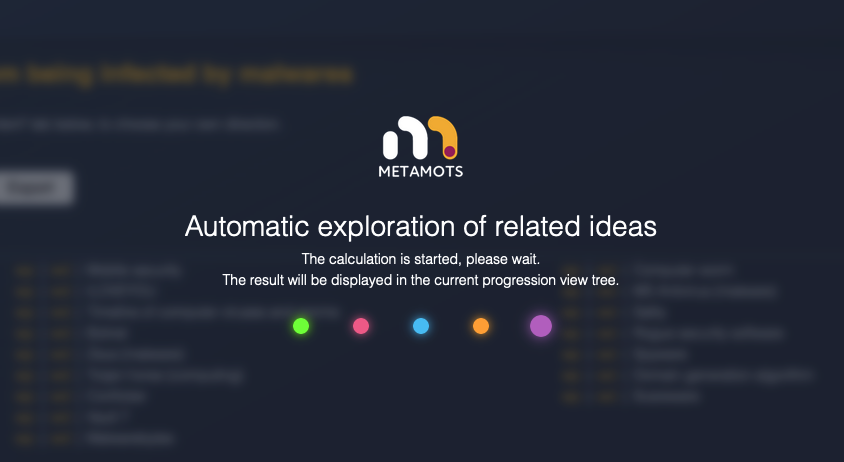 automatic exploration waiting