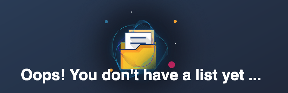 no lists