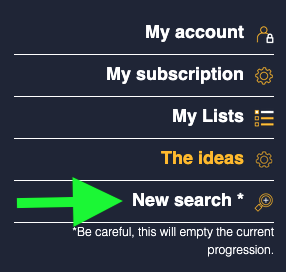 New search