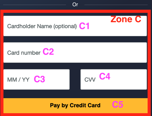 Payment with bank card